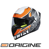 Orange/White